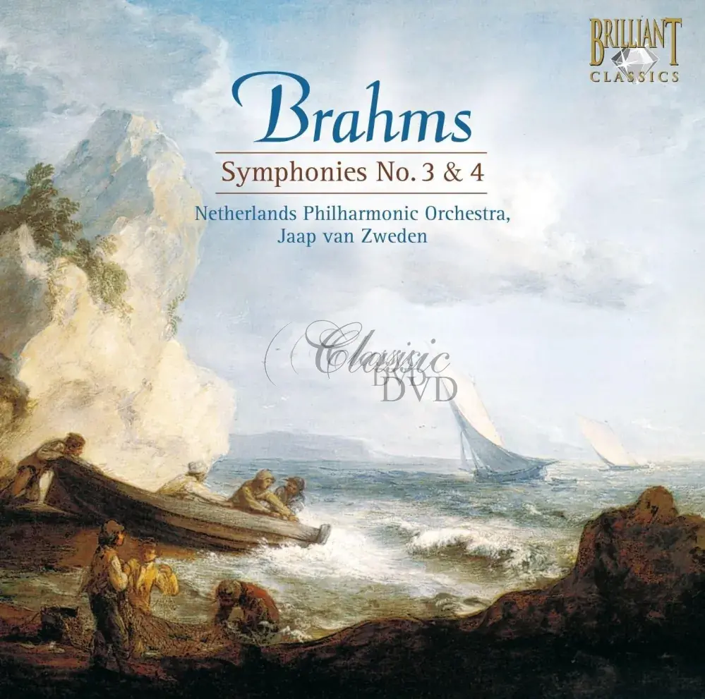 BRAHMS,J.: Symfonie 3, 4 (CD)