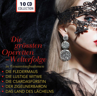 Die groessten Operetten-Welterfolge - To nejlepší z operety (10CD)