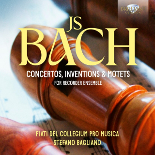 J.S. Bach: Concertos, Inventions & Motets for Recorder Ensemble (CD)