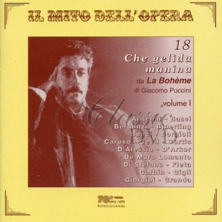 PUCCINI - 18 Che Gelida Manina Da La Boheme Vol.1 (CD)