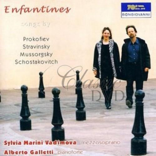 ENFANTINES - Songs By Prokofiev, Stravinsky, Mussorgsky, Shostakovich (CD)