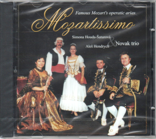 MOZART: Mozartissimo - Famous OPERA & OPERETA - CDtic Arias. Novak Trio (CD)