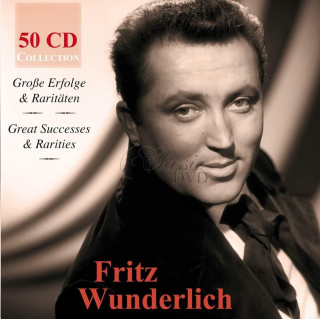 Fritz Wunderlich - Great Successes & Rarities SBĚRATELSKÁ DÁRKOVÁ EDICE (50CD)