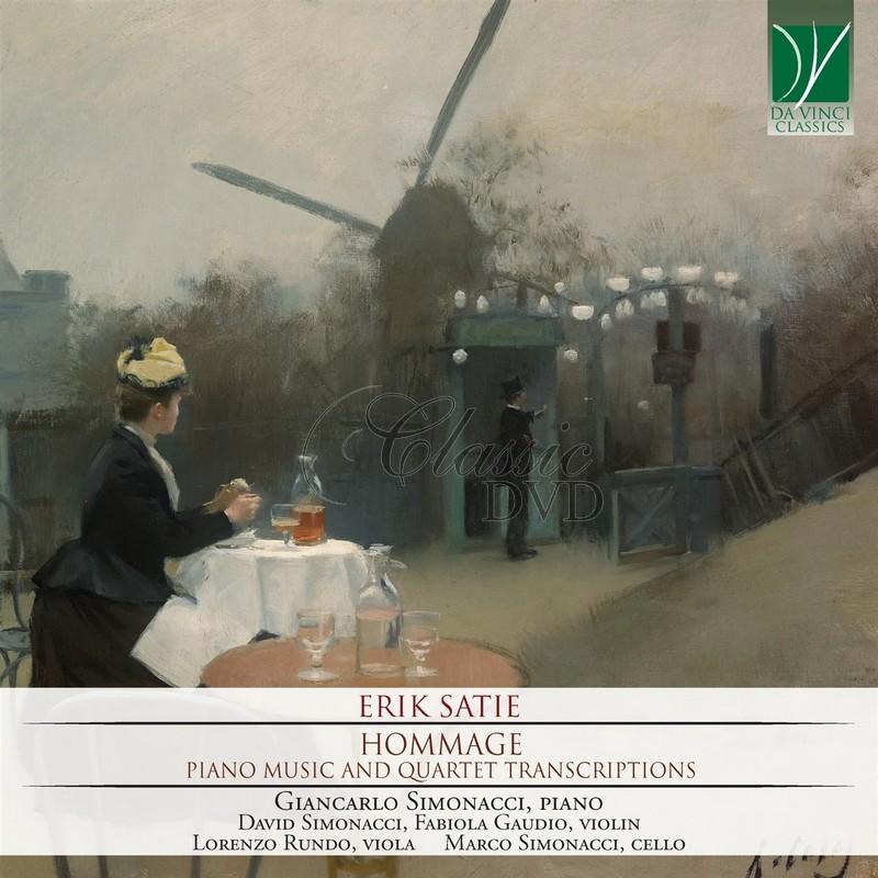 HOMMAGE - PIANO MUSIC AND QUARTET TRANSCRIPTIONS. SIMONACCI, GIANCARLO (CD)