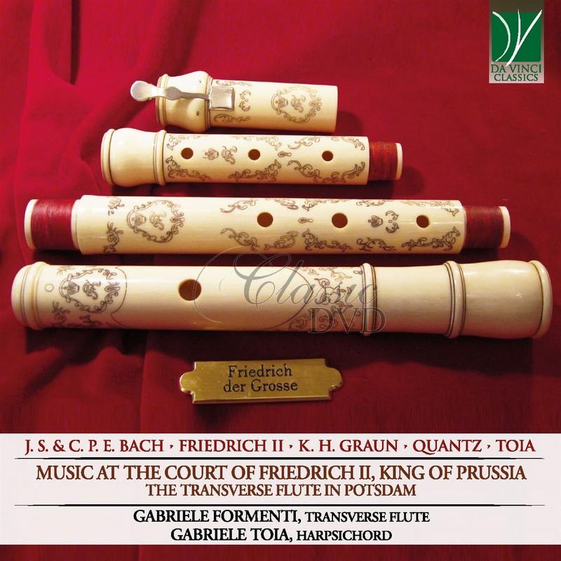 MUSIC AT THE COURT OF FRIEDRICH II: THE TRANSVERSE FLUTE IN POTSDAM. FORMENTI, GABRIELE, TOIA, GABRIELE (CD)