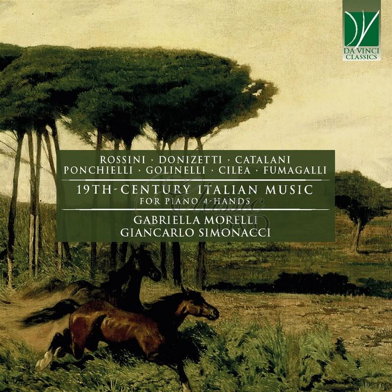 19TH-CENTURY ITALIAN MUSIC FOR PIANO 4-HANDS. MORELLI, GABRIELLA, SIMONACCI, GIANCARLO (CD)