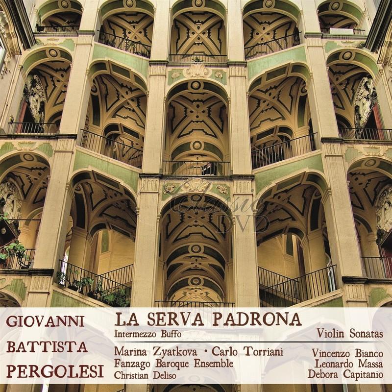 PERGOLESI: LA SERVA PADRONA. FANZAGO BAROQUE ENSEMBLE (CD)
