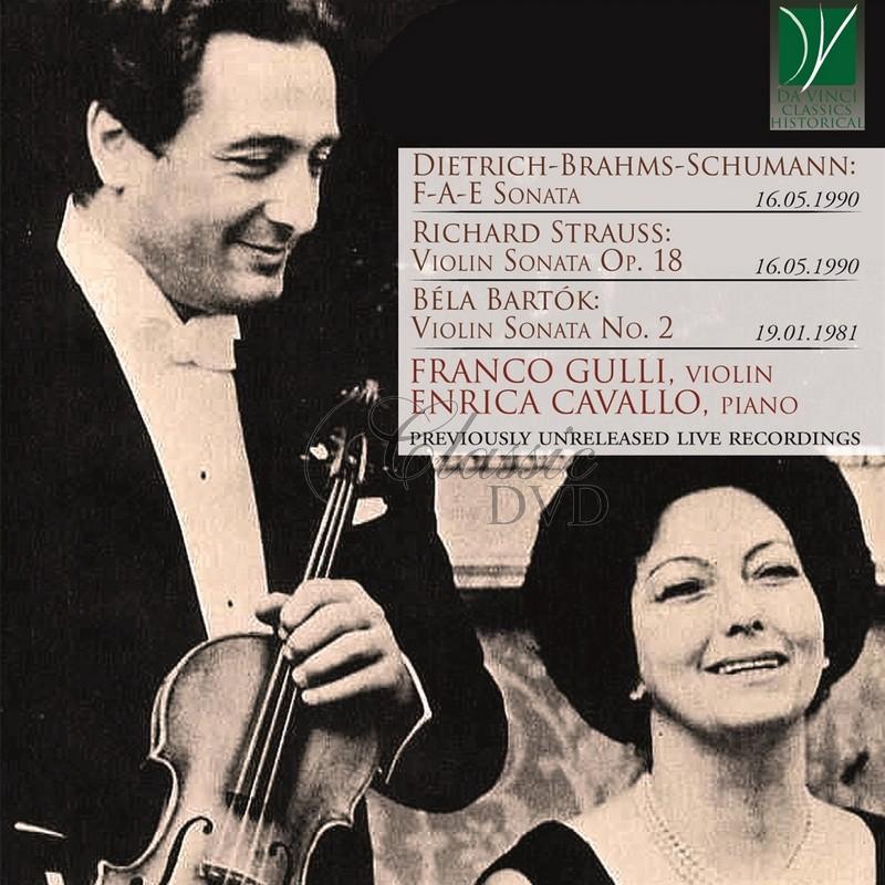 PREVIOUSLY UNRELEASED LIVE RECORDING. GULLI, FRANCO, CAVALLO, ENRICA (CD)