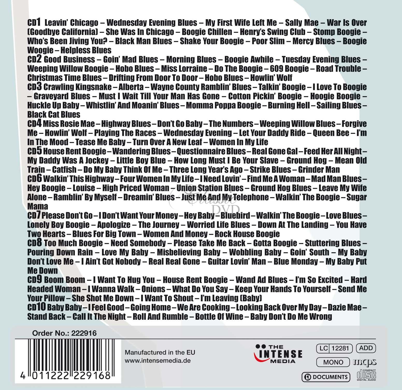 JOHN LEE HOOKER: Blues Is The Healing - DÁRKOVÁ EDICE (10CD)