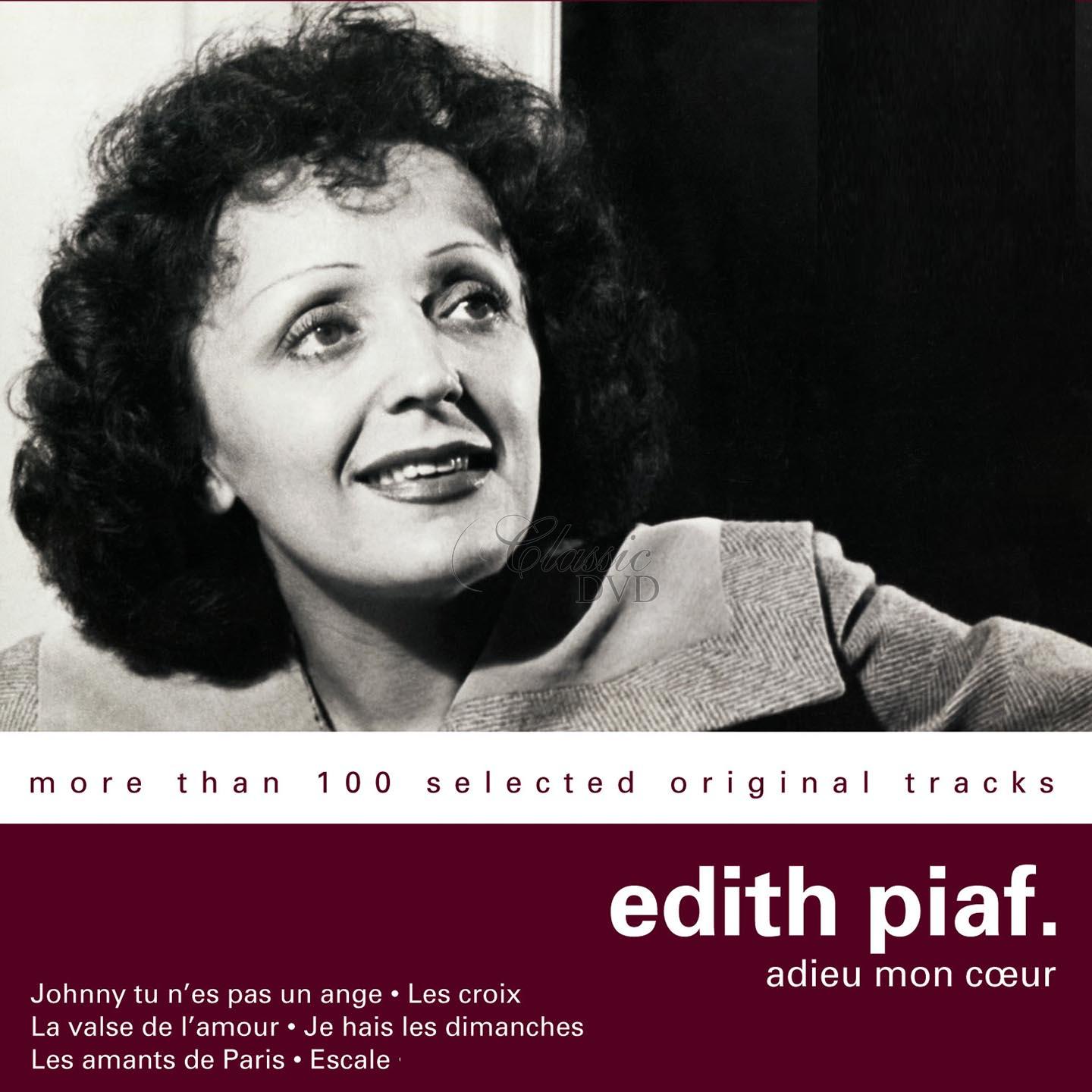 EDITH PIAF Adieu Mon Coeur - Zlatá kolekce - DÁRKOVÁ EDICE (10CD)
