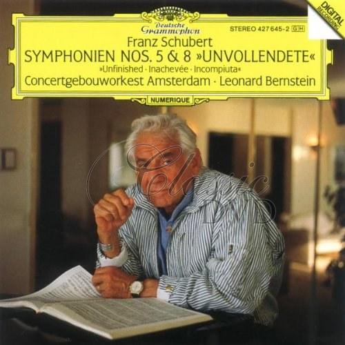 SCHUBERT: Symphonien No. 5, 8. Bernstein (CD)