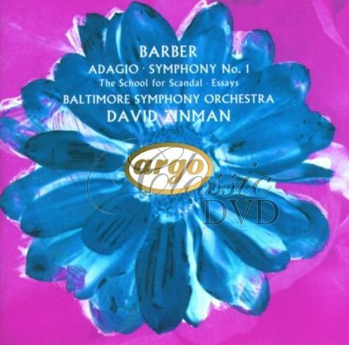 BARBER,S.: Adagio; Symphony No.1 (CD)