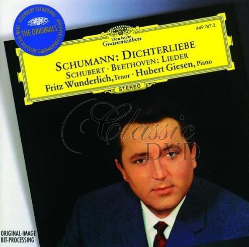 KLAUS WUNDERLICH: Schumann/Schubert/Beethoven (CD)