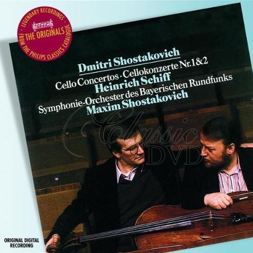 ŠOSTAKOVIČ,D.: Cello Concertos Nos.1 & 2 (CD)