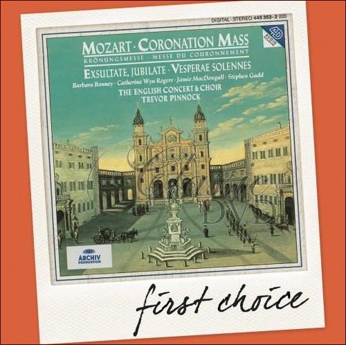 MOZART,W.A.: Coronation Mass; Exsultate, jubilate; Vesperae solennes - Bonney, Wyn Rogers (CD)
