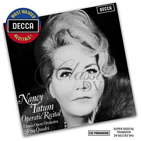 NANCY TATUM - OPERATIC RECITAL (CD)