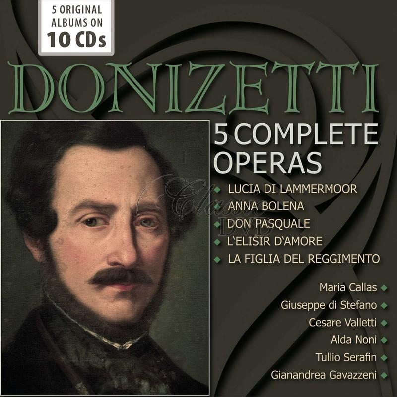 Donizetti: 5 Complete Operas (10CD)