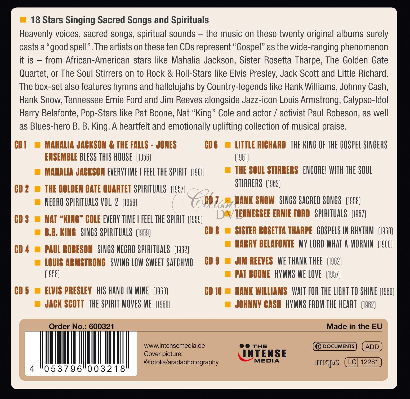 Gospel - Milestones Of Gospel Legends - Original Albums (10CD)