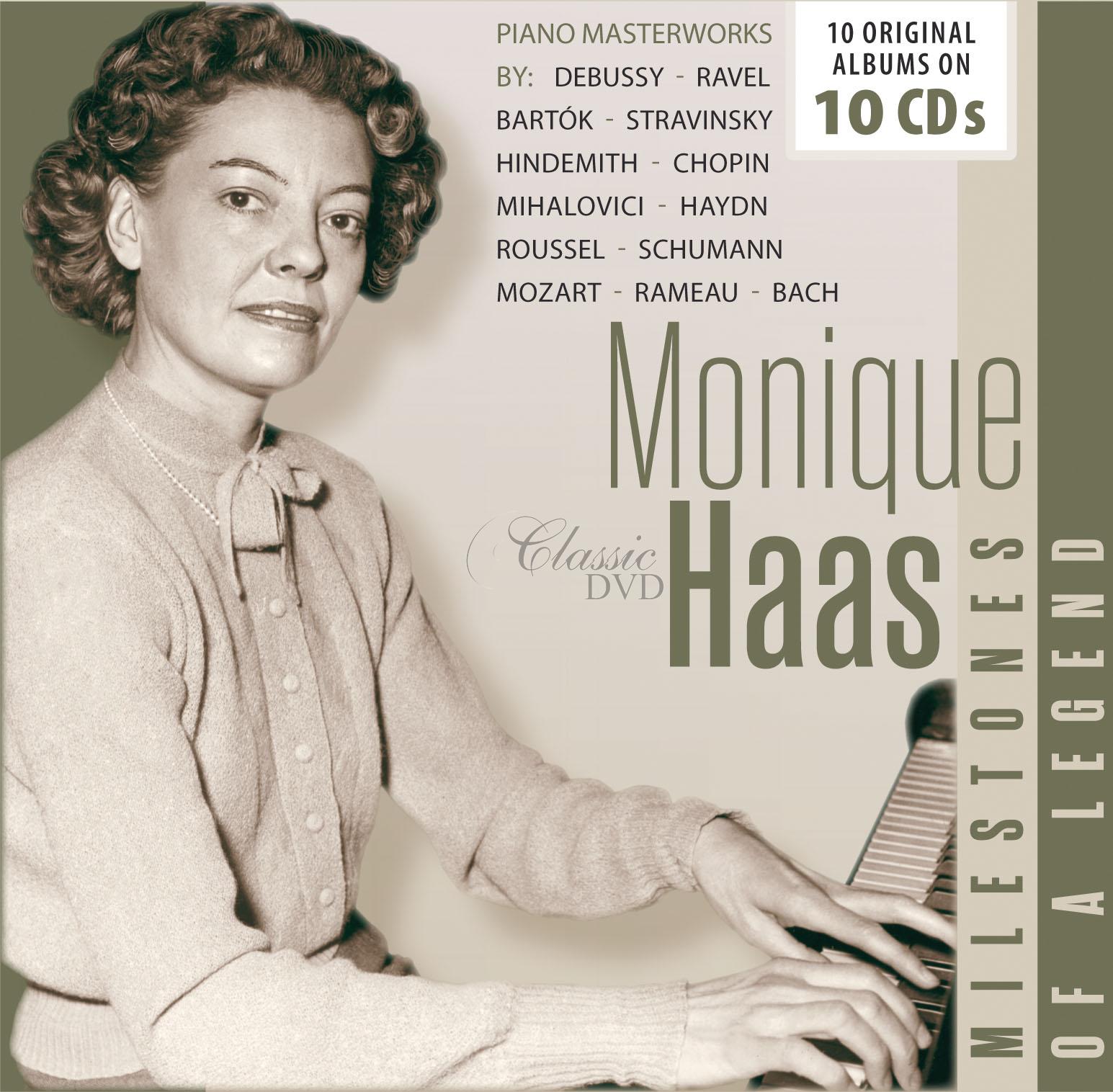 Monique Haas - Milestones of a Legend (10CD)