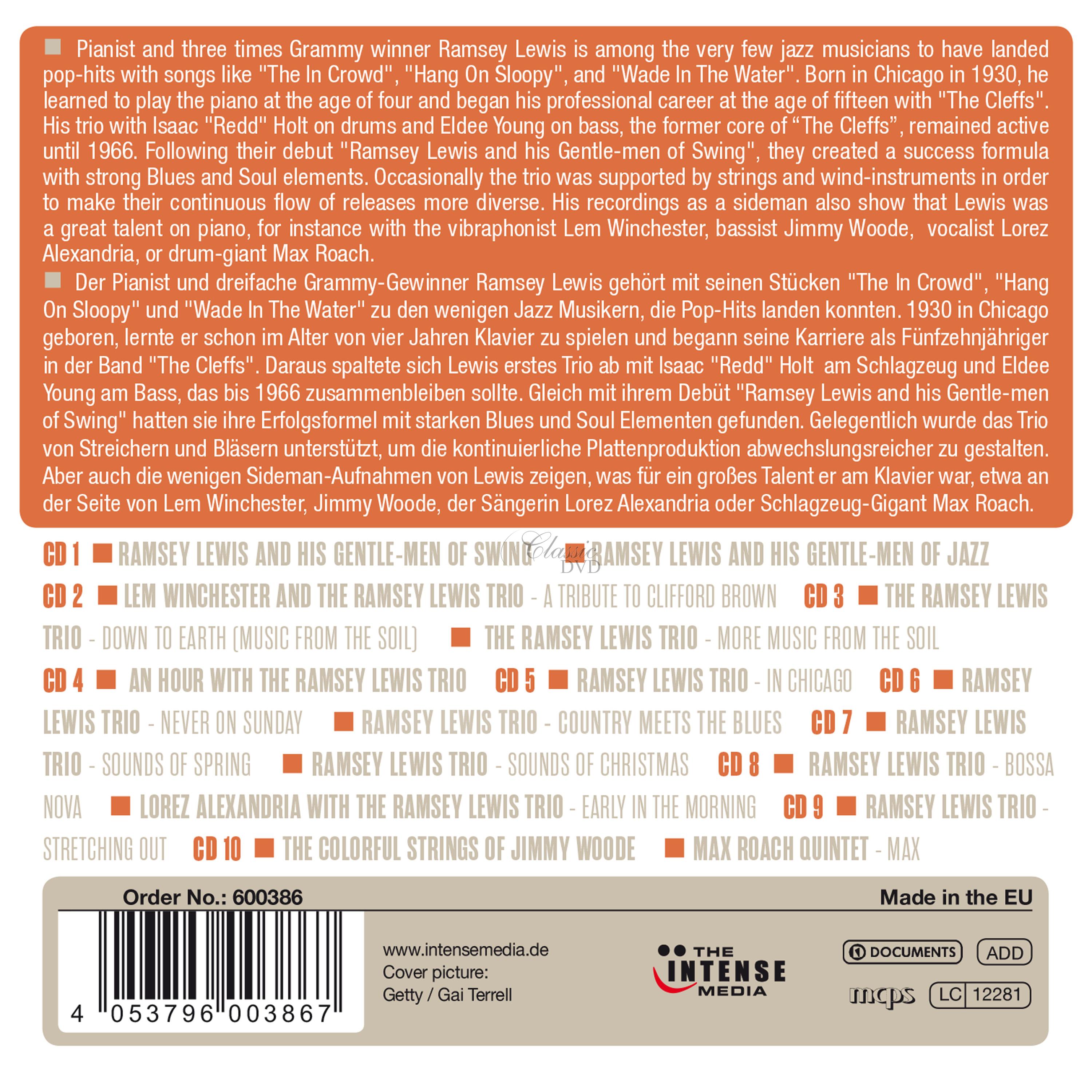 Ramsey Lewis - Milestones of a Legend (10CD)