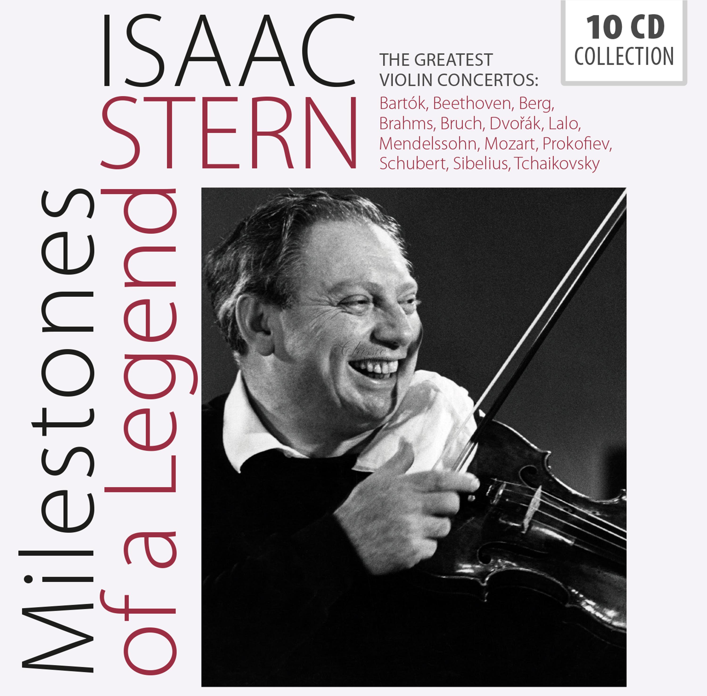 Isaac Stern - The Greatest Violin Concertos (10CD)