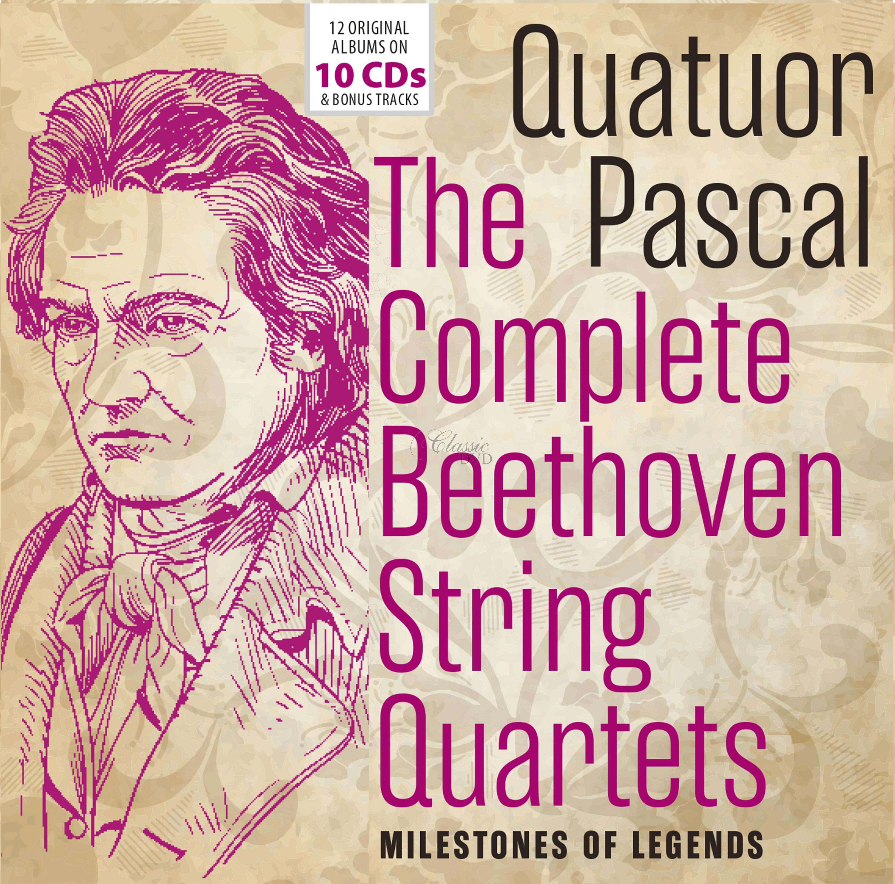 Quatuor Pascal - The Complete Beethoven Quartets (10CD)