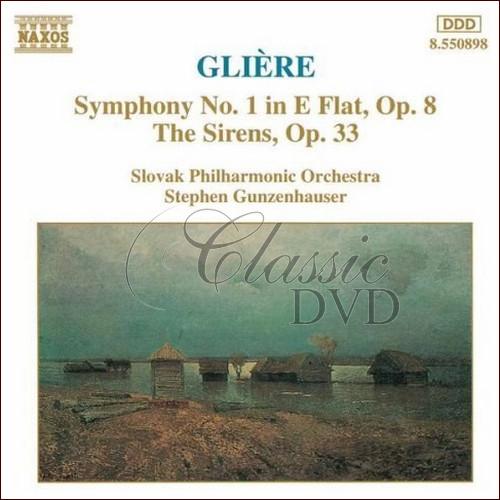 GLIERE,R.: Symphony No. 1 / The Sirens (CD)