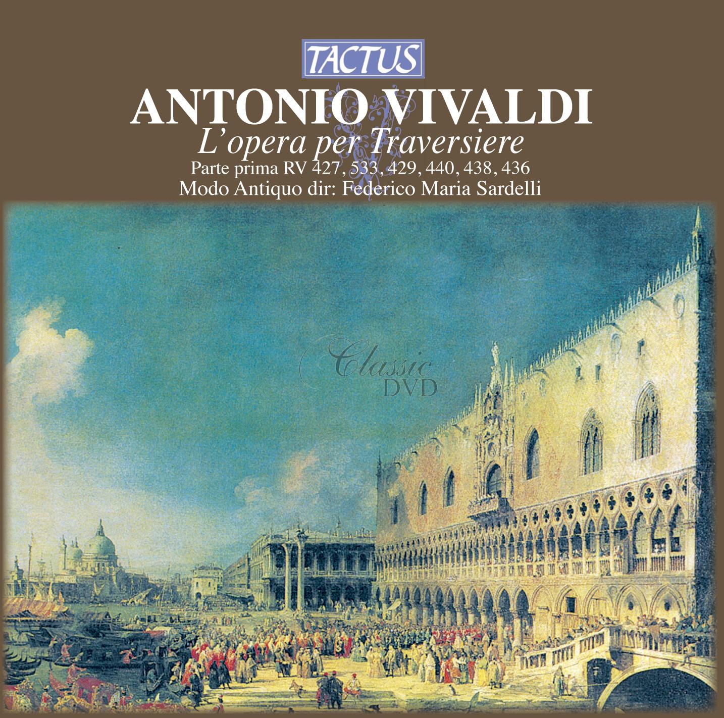 VIVALDI ANTONIO L’Opera per traversiere, concerti RV 427, 533, 438, 429, 436, 440 (CD)
