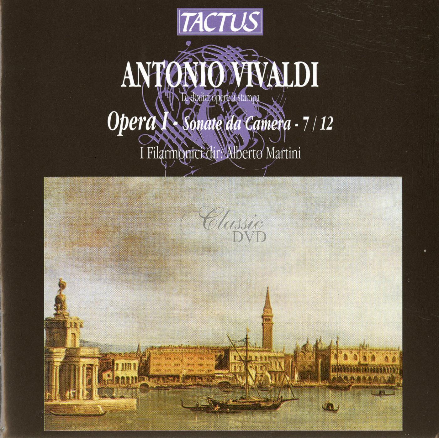 VIVALDI ANTONIO Sonate da Camera RV 65, 64, 75, 78, 79, 63, Op. I, 1705 (CD)