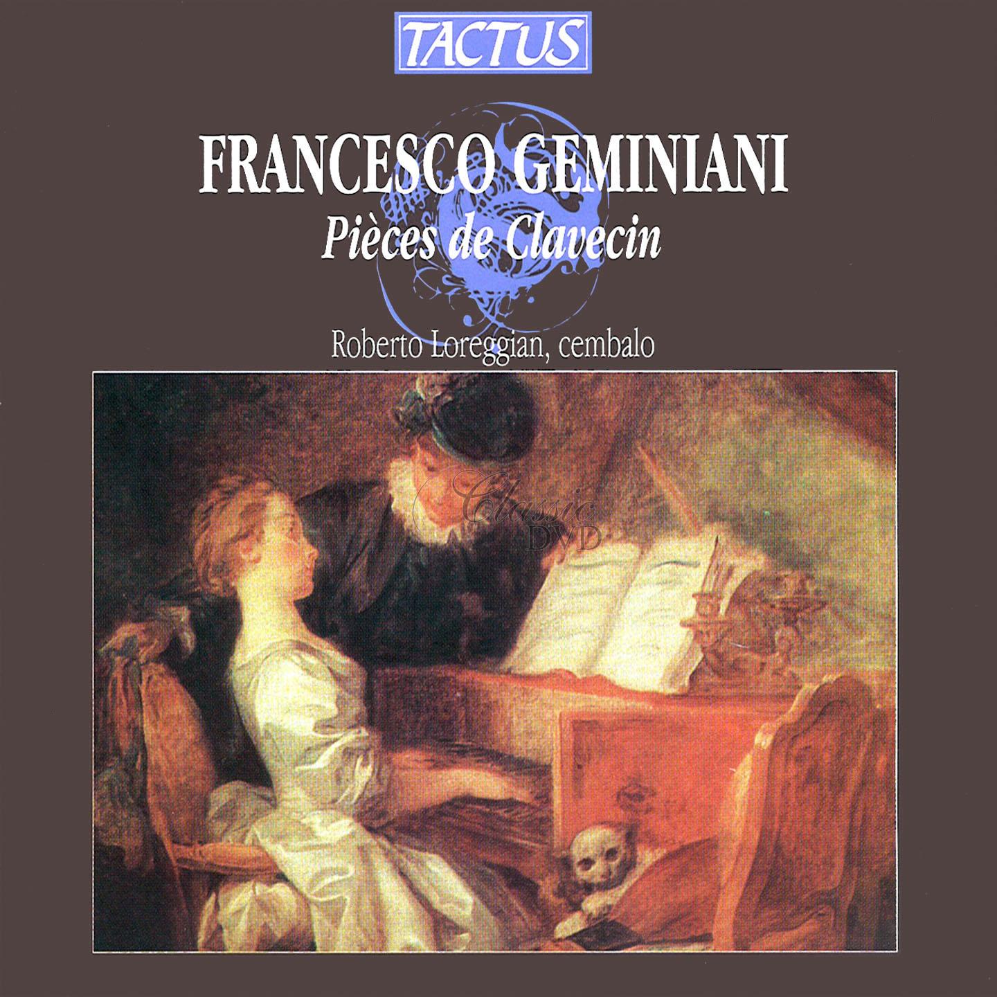 GEMINIANI FRANCESCO Pièces de Clavecin (CD)