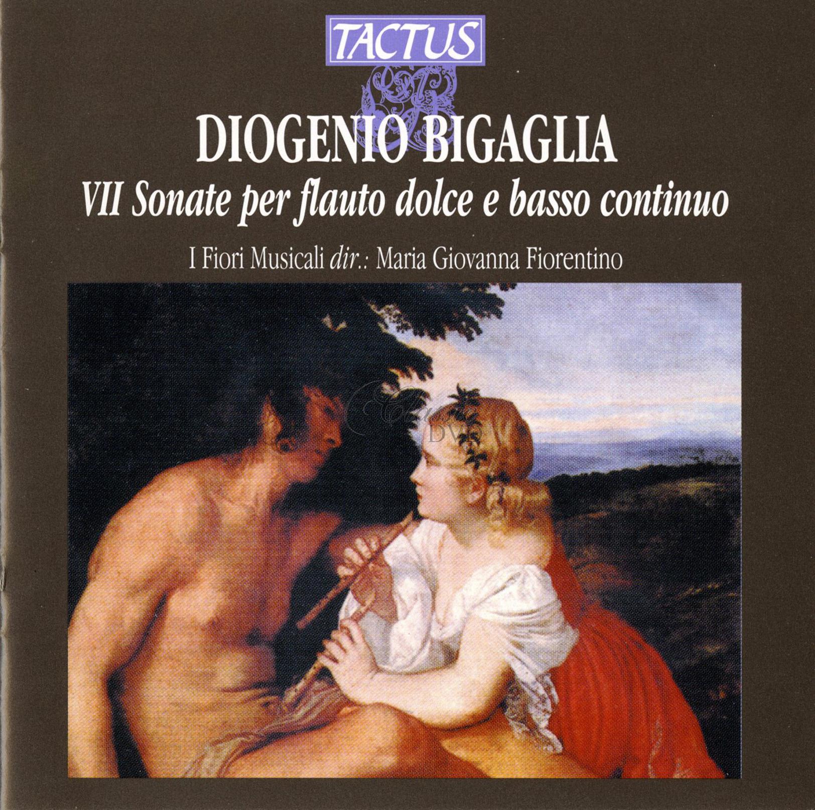 BIGAGLIA DIOGENIO VII Sonate per flauto e basso continuo (CD)