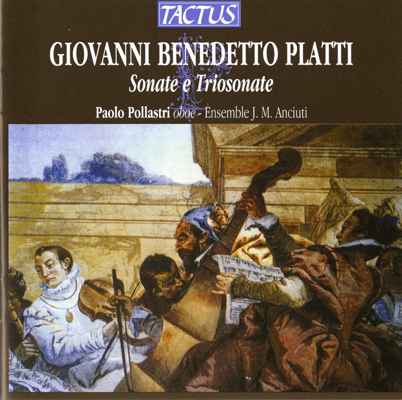 PLATTI GIOVANNI BENEDETTO Sonate e Triosonate (CD)