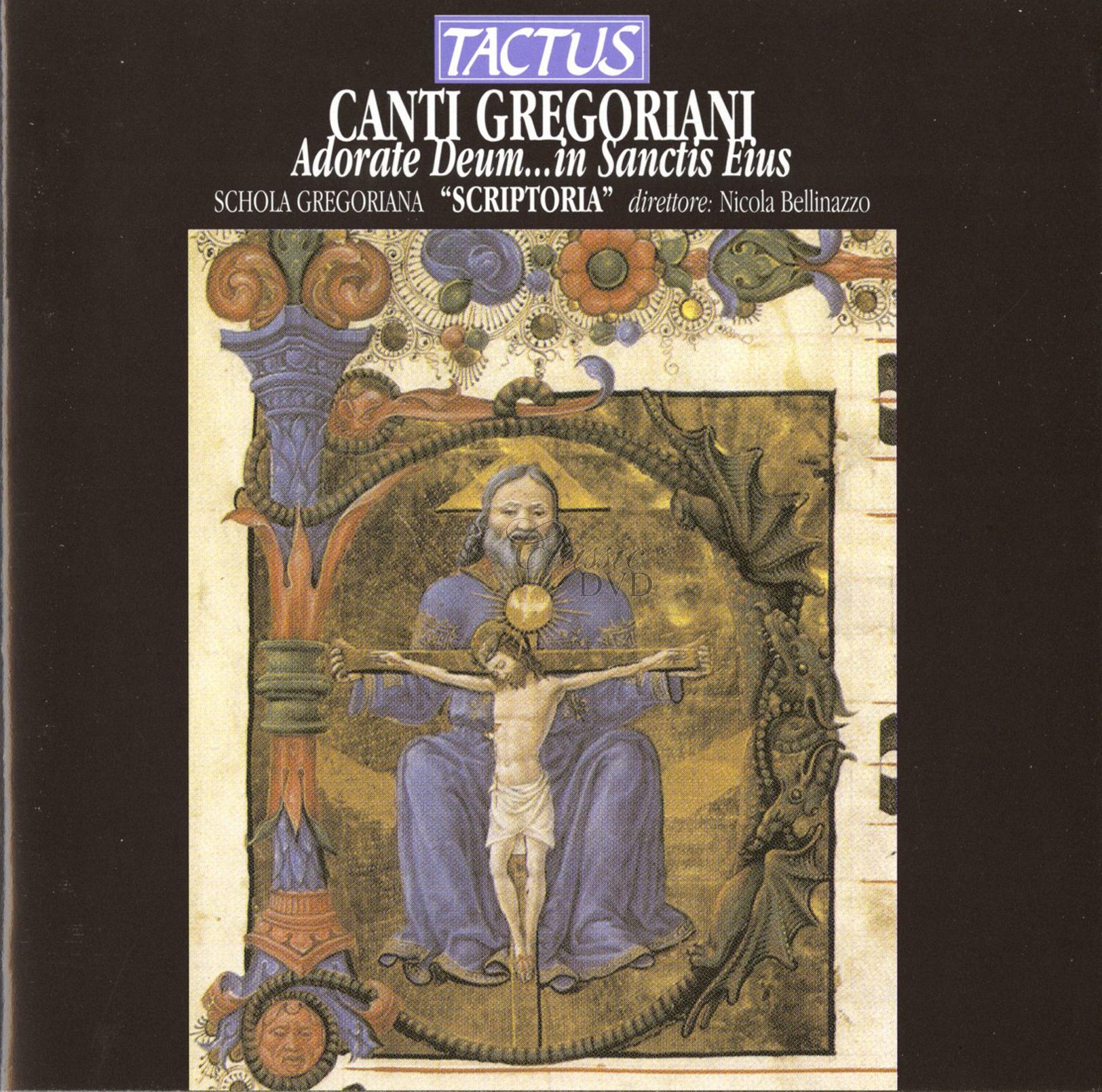 Adorate Deum in Sanctis eius - Gregorian Chant (CD)