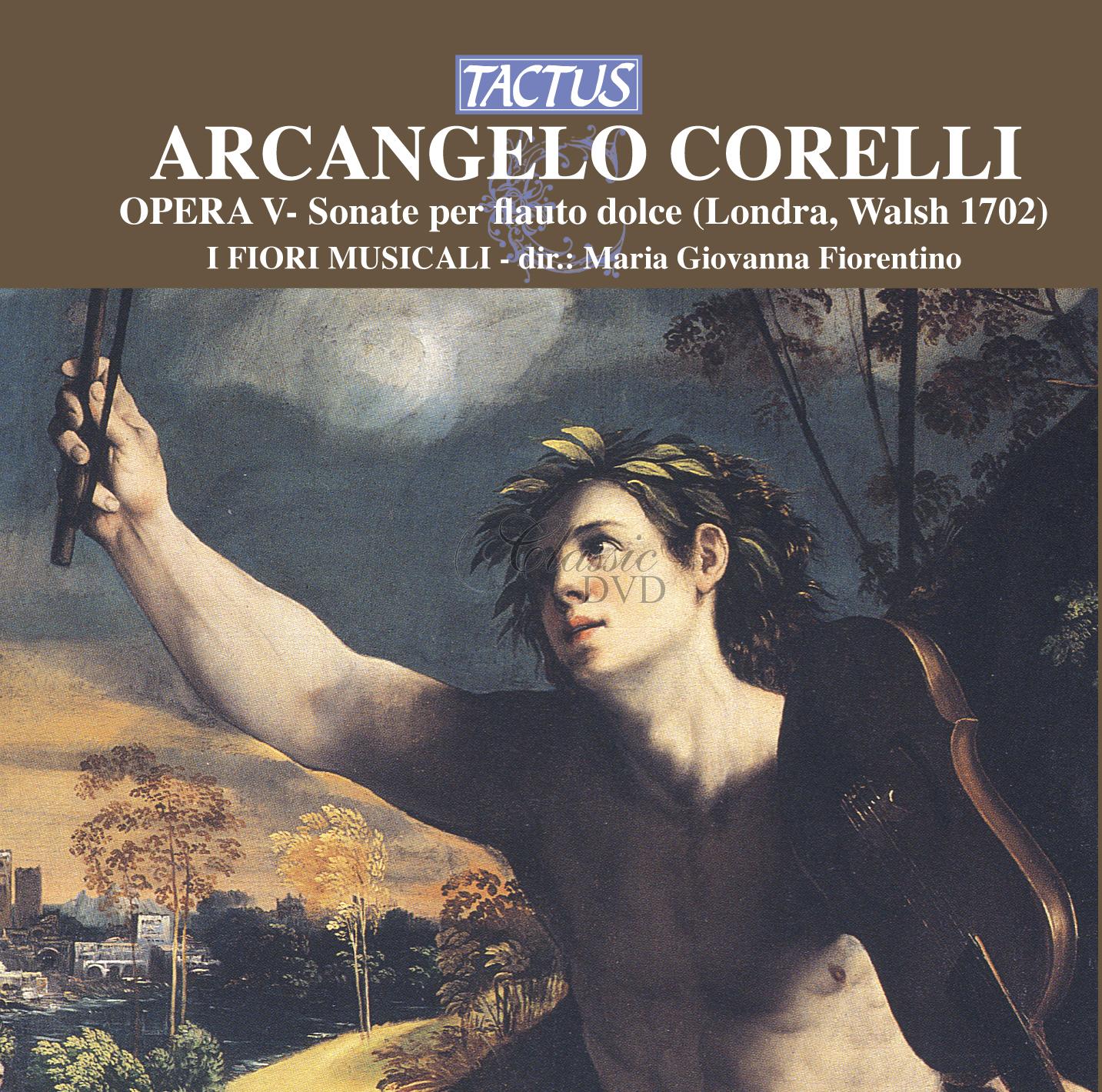 Arcangelo Corelli - Sonate Op. V per flauto e continuo (CD)