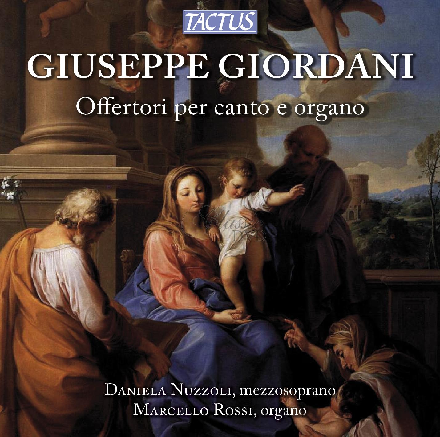 Giuseppe Giordani - Offertori per canto e organo (CD)