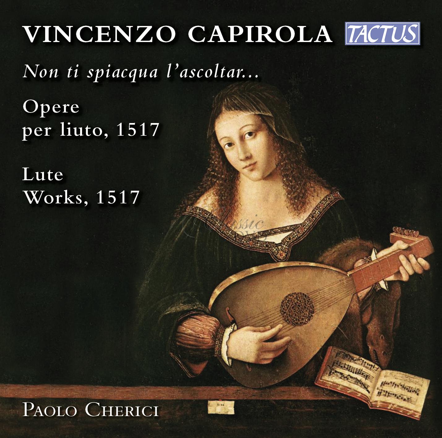 Vincenzo Capirola - Works for lute (CD)