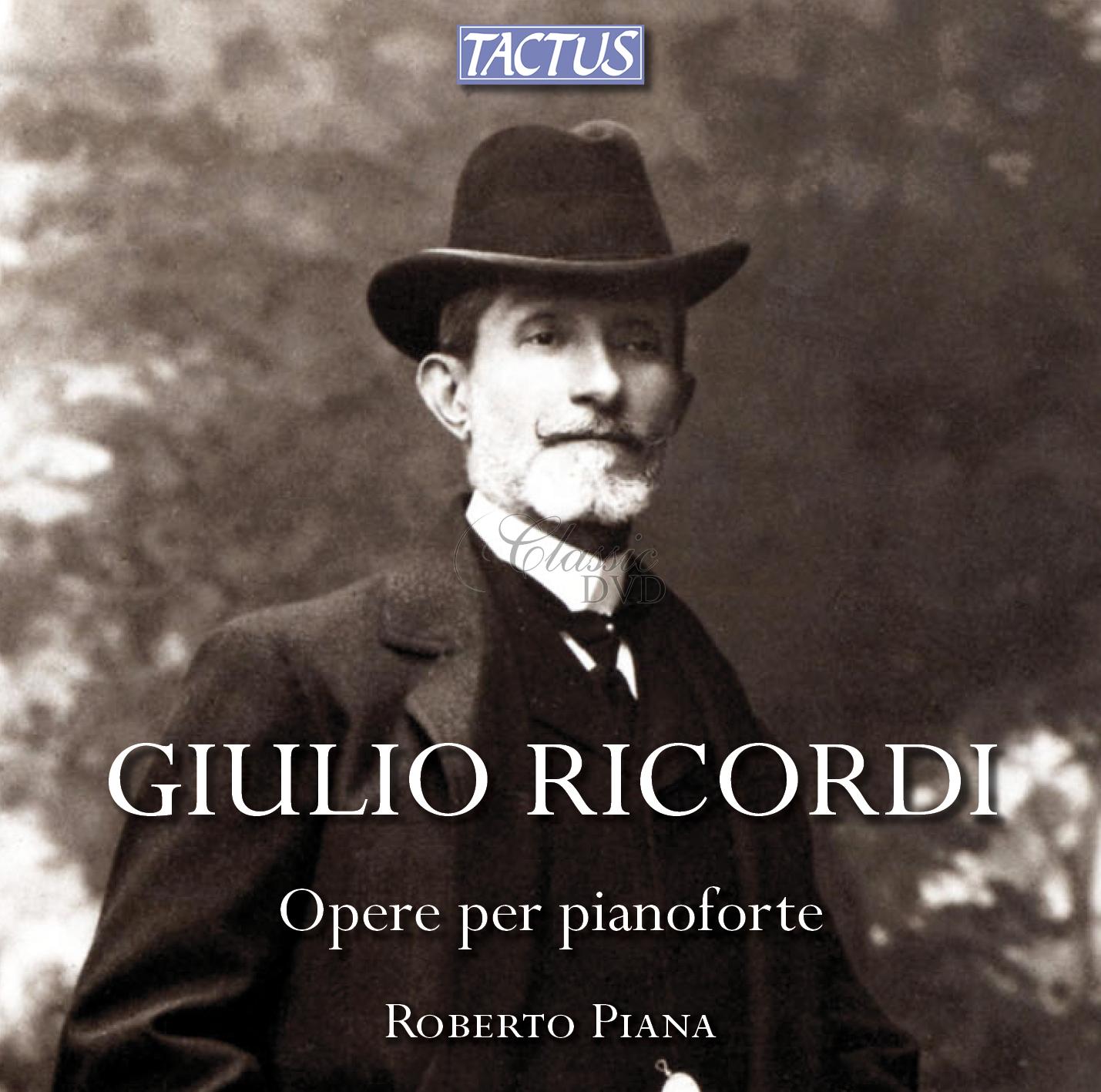 Giulio Ricordi - Piano Works (CD)