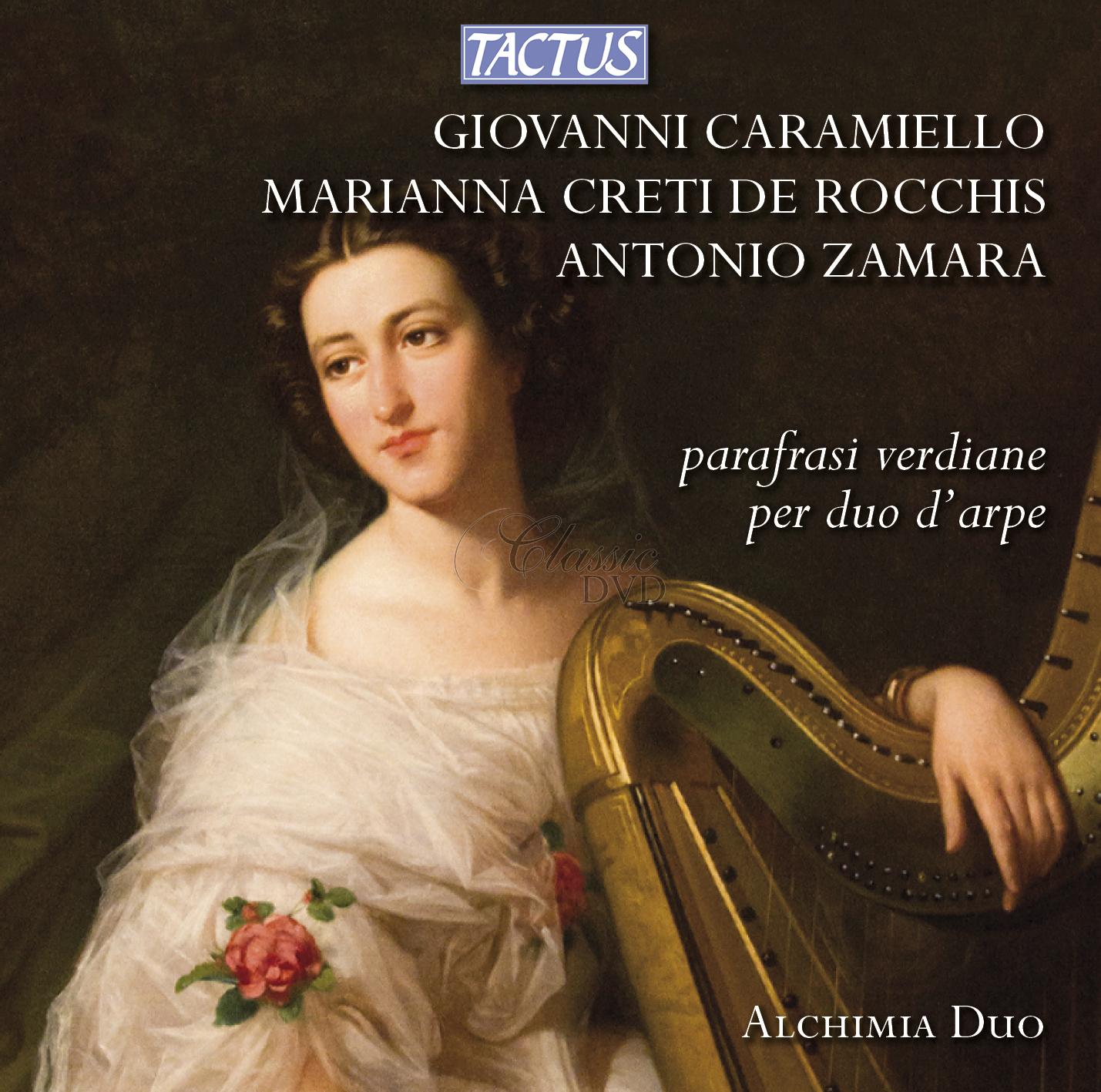 Paraphrases of Verdi for Harp duo (CD)