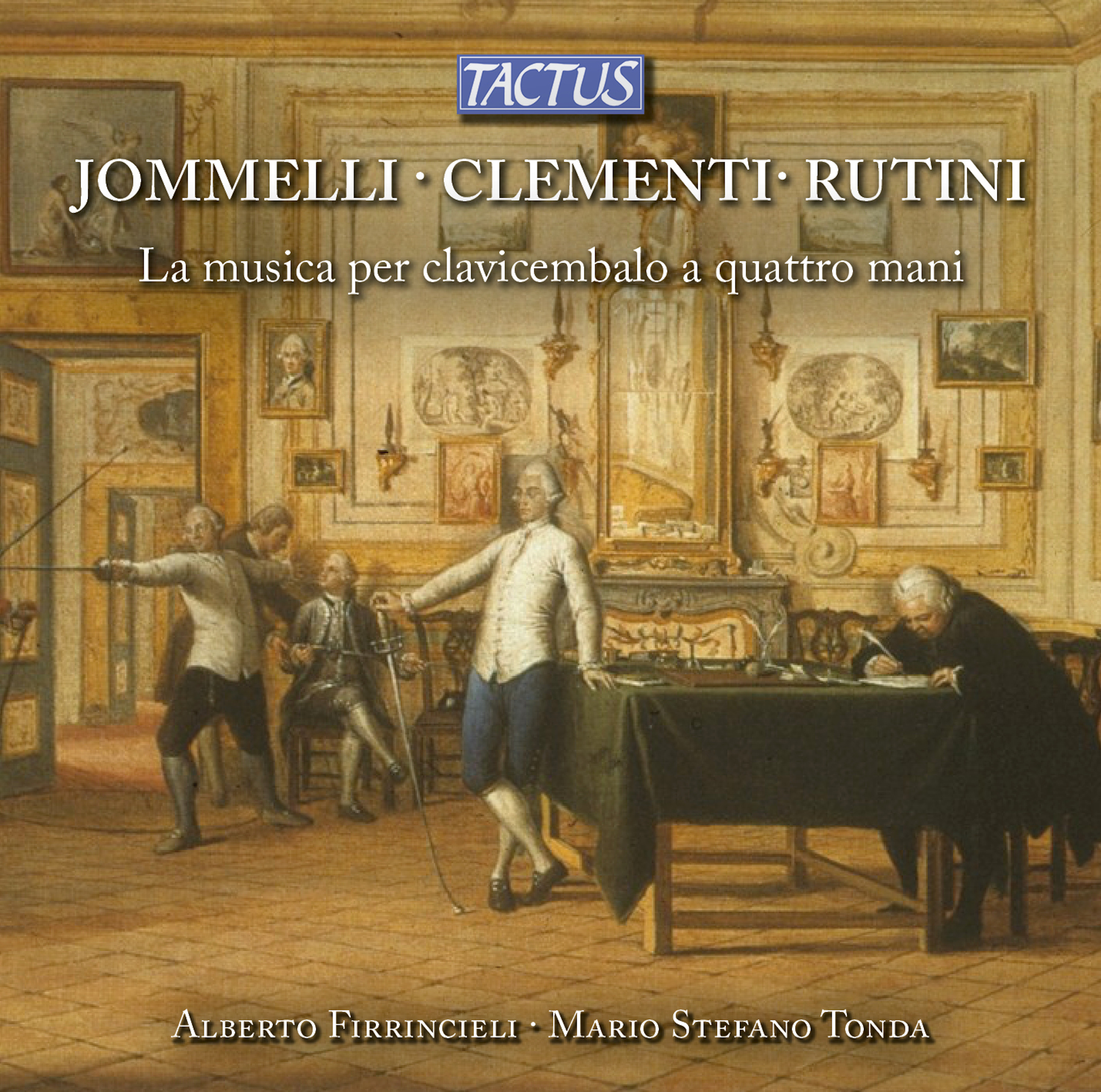 La musica per clavicembalo a quattro mani (CD)