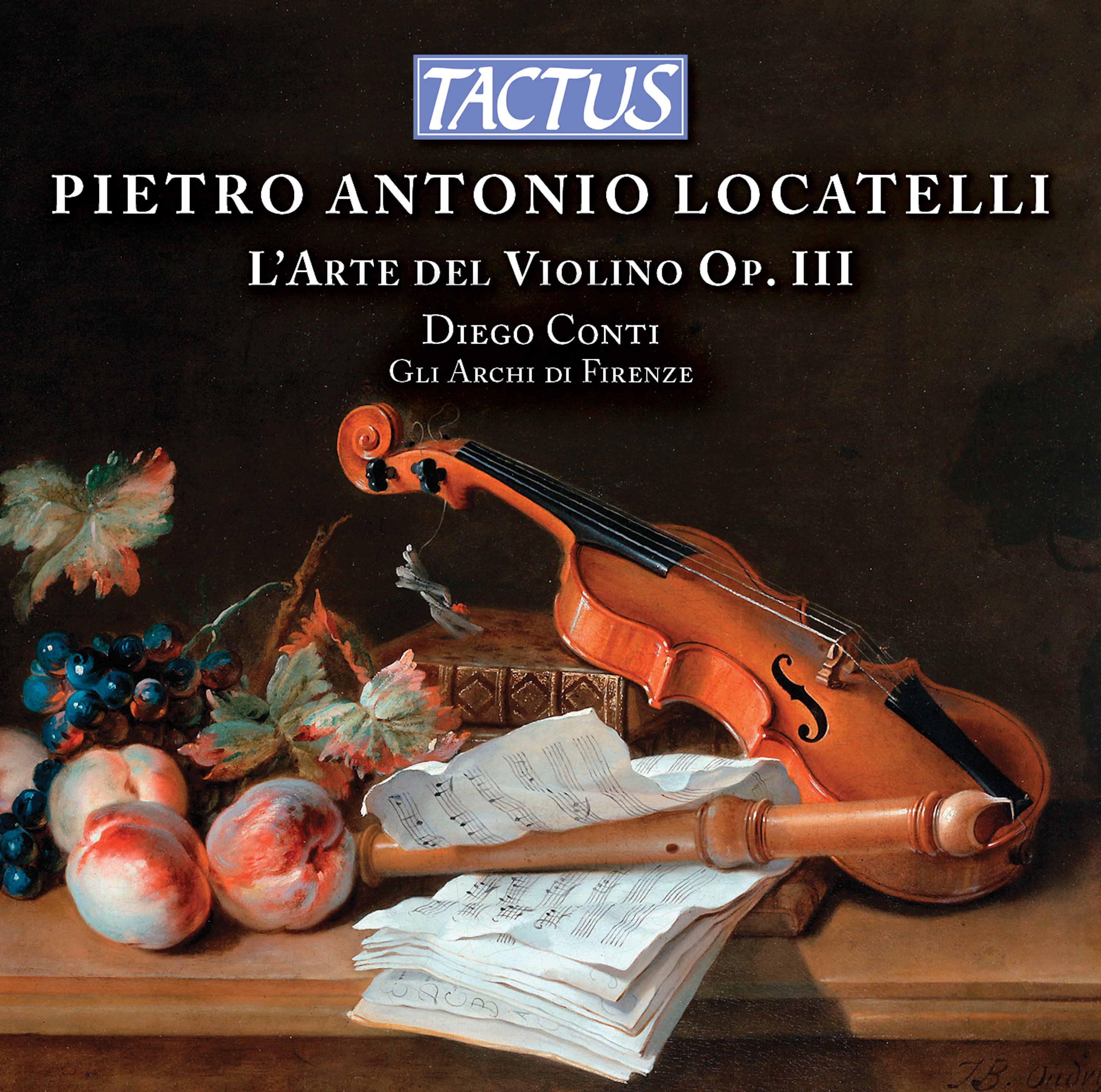 Pietro Antonio Locatelli - L’Arte del Violino op. III – 12 Concerti per violino, archi e continuo con 24 capricci ad libitum (3CD)