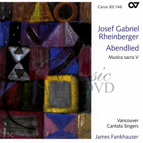 Josef Gabriel Rheinberger - Abendlied - Musica Sacra V (CD)