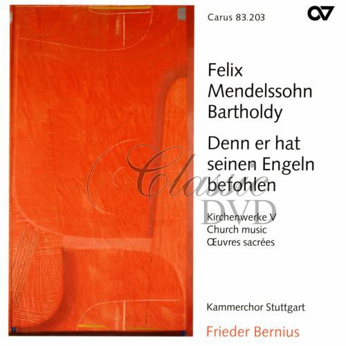 MENDELSSOHN,F.: Church music V (CD)