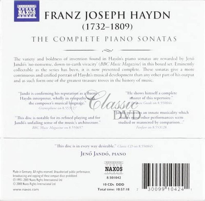 HAYDN: Complete Piano Sonatas (10CD)