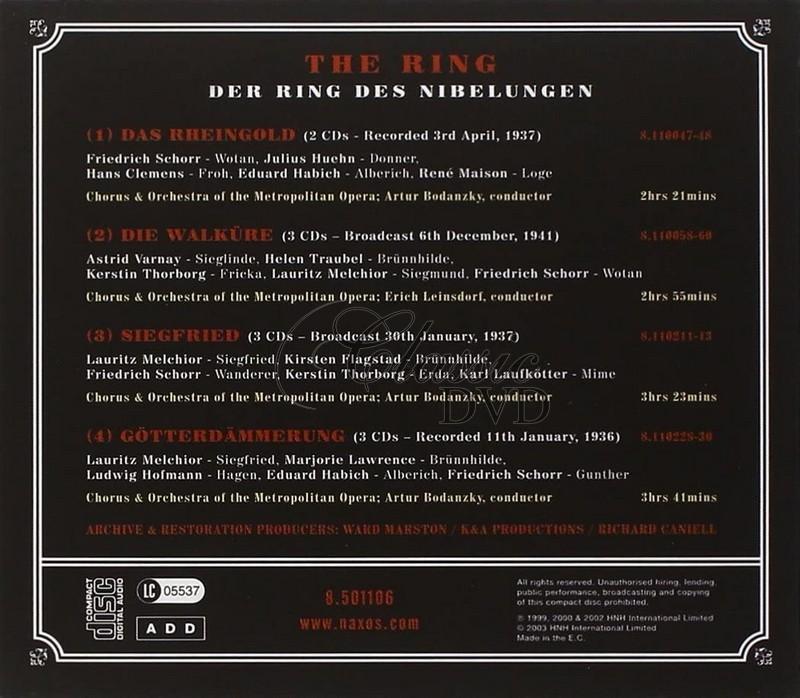 WAGNER, R.: Der Ring des Nibelungen 1936-1941 (11CD)