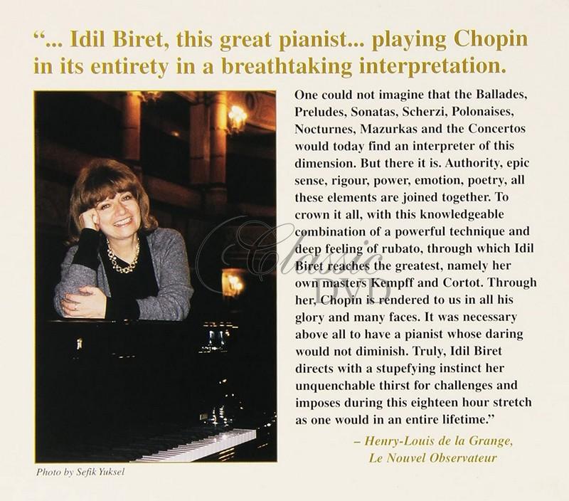 CHOPIN: Complete Piano Music. Idil Biret (15CD)