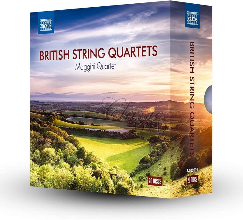 BRITISH STRING QUARTETS Maggini Quartet - SBĚRATELSKÁ EDICE (20CD)