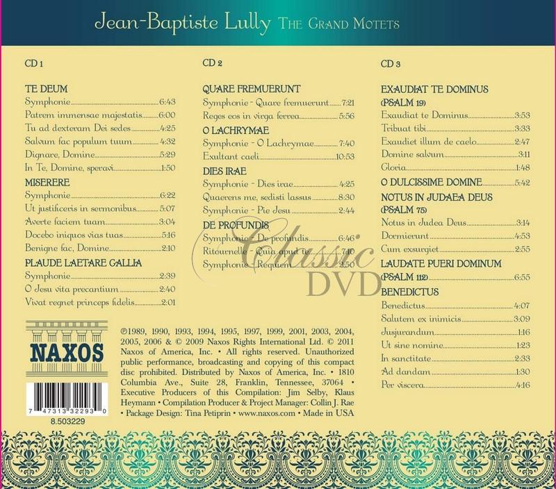 LULLY: The Grand Motets (3CD)