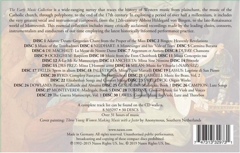 THE EARLY MUSIC COLLECTION - DÁRKOVÁ EDICE (30CD)