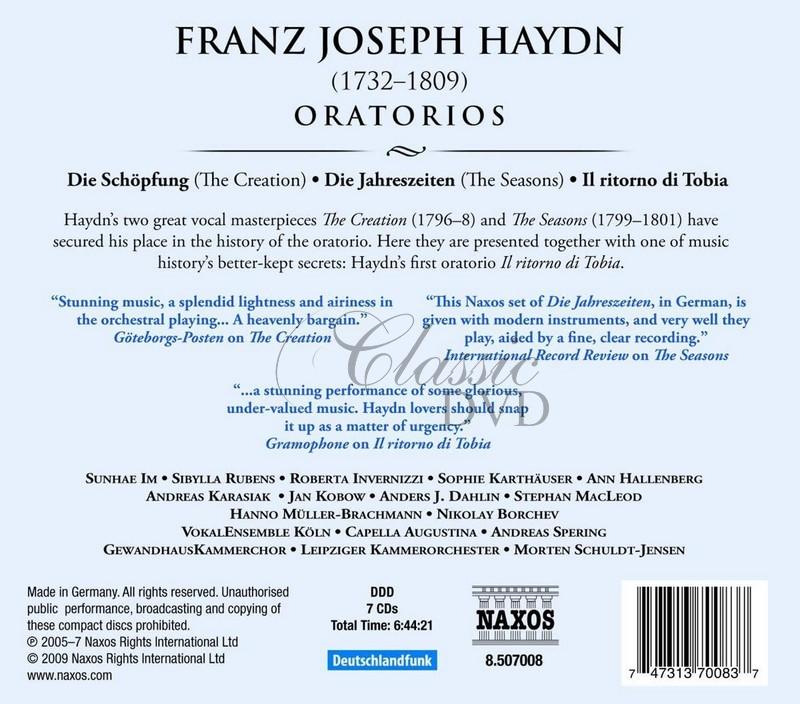 HAYDN: Oratorios (7CD)
