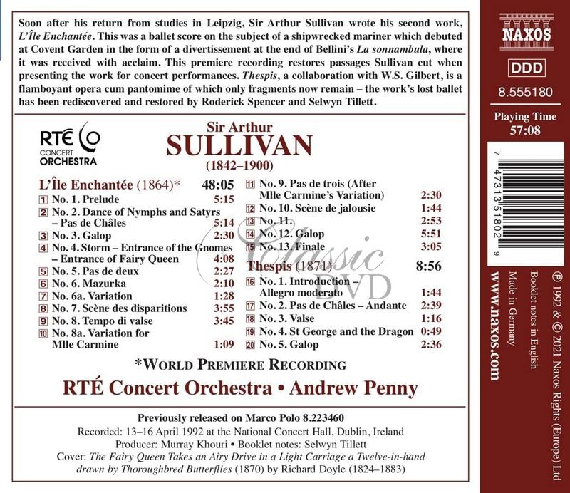 SULLIVAN: Ballet Music (CD)